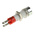 Signal Construct Red Indicator, Tab Termination, 12 → 14 V, 8mm Mounting Hole Size