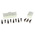 RS PRO Connector Kit, for use with PPS-125, PPS-200, RPD-75, RPT-75