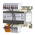 RS PRO 100VA DIN Rail Transformer, IEC 61558-2-6, 208V ac Primary, 2x12V ac Secondary
