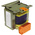 Block 100VA 2 Output Chassis Mounting Transformer, 2 x 115V ac