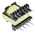 2 Output 4W Flyback SMPS Transformer, 85 → 265V ac, 3.3 → 7 V dc, 8 → 17 V dc