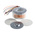 Nuvotem Talema 115 V ac, 230 V ac, 2 x 55V ac Toroidal Transformer, 300VA 2 Output