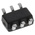 Dual N-Channel MOSFET, 200 mA, 50 V, 6-Pin SOT-363 ROHM UM6K34NTCN