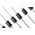 Vishay 1000V 3A, Rectifier Diode, 2-Pin DO-201AD 1N5408-E3/54