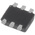onsemi NUF2042XV6T1G, Quint-Element Bi-Directional ESD Protection Diode, 0.22W, 6-Pin SOT-563