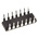 Texas Instruments SN74LS74AN Dual D Type Flip Flop IC, 14-Pin PDIP