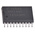 onsemi MM74HC245AWMX, 18 Bus Transceiver, 8-Bit Non-Inverting CMOS, 20-Pin SOIC