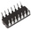 Texas Instruments CD40106BF3A Hex Schmitt Trigger Inverter, 14-Pin CDIP