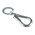 RS PRO Zinc Plated Steel Swivel Spring Hook