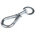 RS PRO Zinc Plated Steel Swivel Spring Hook