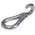 RS PRO Zinc Plated Steel Spring Hook