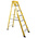 RS PRO Fibreglass 7 steps Step Ladder, 1.9m platform height