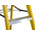 RS PRO Fibreglass 6 steps Step Ladder, 1.6m platform height