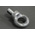 RS PRO Carbon Steel Eye Bolt, M12 Thread, 18mm Thread Length, 15mm Internal Eye Diameter, 33mm Outer Eye Diameter, 0.4t
