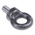 RS PRO Carbon Steel Eye Bolt, M20 Thread, 27mm Thread Length, 27mm Internal Eye Diameter, 59mm Outer Eye Diameter, 1.6t