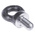 RS PRO Carbon Steel Eye Bolt, M20 Thread, 27mm Thread Length, 27mm Internal Eye Diameter, 59mm Outer Eye Diameter, 1.6t
