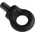 RS PRO Carbon Steel Eye Bolt, M24 Thread, 40mm Thread Length, 77mm Internal Eye Diameter, 77mm Outer Eye Diameter, 2.5t