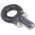 RS PRO Carbon Steel Eye Bolt, M10 Thread, 18mm Thread Length, 33mm Outer Eye Diameter