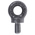 RS PRO Carbon Steel Eye Bolt, M10 Thread, 18mm Thread Length, 33mm Outer Eye Diameter