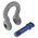 RS PRO Bow Shackle, Zinc Plated Steel, 1t