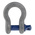 RS PRO Bow Shackle, Zinc Plated Steel, 1t