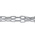 RS PRO Galvanised Steel Chain, 10m Length, 37 kg Lifting Load
