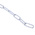RS PRO Galvanised Steel Chain, 10m Length, 30 kg Lifting Load