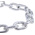 RS PRO Galvanised Steel Chain, 10m Length, 145 kg Lifting Load