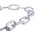 RS PRO Galvanised Steel Chain, 10m Length, 200 kg Lifting Load