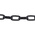 RS PRO Japanned Steel Chain, 10m Length, 37 kg Lifting Load