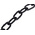 RS PRO Japanned Steel Chain, 10m Length, 37 kg Lifting Load