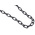 RS PRO Japanned Steel Chain, 10m Length, 37 kg Lifting Load