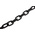 RS PRO Japanned Steel Chain, 10m Length, 100 kg Lifting Load
