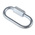 RS PRO Zinc Plated Steel Chain Link