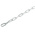 RS PRO Zinc Plated Steel Chain, 10m Length, 56 kg Lifting Load