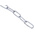 RS PRO Zinc Plated Steel Chain, 10m Length, 45 kg Lifting Load