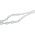 RS PRO Zinc Plated Steel Chain, 10m Length, 100 kg Lifting Load