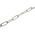 RS PRO Zinc Plated Steel Chain, 10m Length, 85 kg Lifting Load