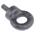 RS PRO Carbon Steel Eye Bolt, M8 Thread, 18mm Thread Length, 15mm Internal Eye Diameter, 33mm Outer Eye Diameter, 0.15t