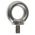 RS PRO Galvanised Steel Eye Bolt, M10 Thread, 17mm Thread Length, 25mm Internal Eye Diameter, 45mm Outer Eye Diameter