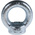 RS PRO Carbon Steel Eye Nut, M8 Thread, 20mm Internal Eye Diameter, 36mm Outer Eye Diameter, 0.14t Load