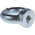 RS PRO Carbon Steel Eye Nut, M10 Thread, 25mm Internal Eye Diameter, 45mm Outer Eye Diameter, 0.23t Load