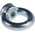 RS PRO Carbon Steel Eye Nut, M10 Thread, 25mm Internal Eye Diameter, 45mm Outer Eye Diameter, 0.23t Load