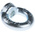 RS PRO Carbon Steel Eye Nut, M16 Thread, 35mm Internal Eye Diameter, 63mm Outer Eye Diameter, 0.7t Load