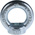 RS PRO Carbon Steel Eye Nut, M16 Thread, 35mm Internal Eye Diameter, 63mm Outer Eye Diameter, 0.7t Load