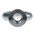 RS PRO Carbon Steel Eye Nut, M20 Thread, 40mm Internal Eye Diameter, 72mm Outer Eye Diameter, 1.2t Load