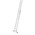 Zarges 2 x 8 Step Aluminium Extension Ladder, 3.8m Open Length