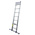 TUBESCA Telescopic Ladder Aluminium 13 steps 3.8m open length