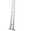 TUBESCA Telescopic Ladder Aluminium 13 steps 3.8m open length