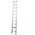 TUBESCA Telescopic Ladder Aluminium 10 steps 2.9m open length